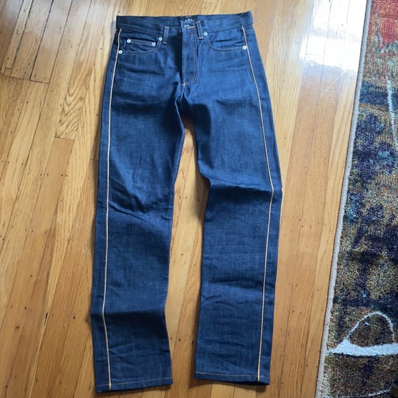 New APC raw denim jeans 26 x30 - Picture 7 of 7
